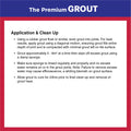 Maxisil 2kg White Coloured Grout Stain & Mould Resistant