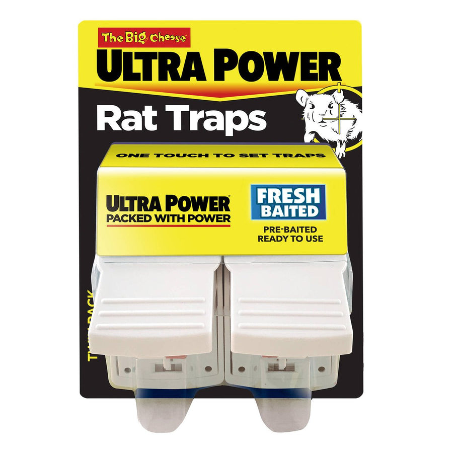 The Big Cheese Ultra Power Rat Trap - 2 Pack - Cardboard - Reusable - SuperSaverAU - view 1