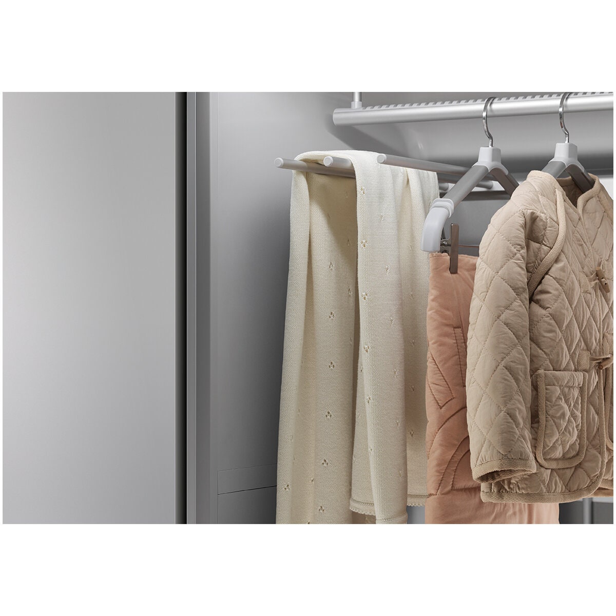 Fisher & Paykel Series 11 60cm fabric care cabinet - Graphite, sanitise cycle, no external venting - FC1260HG1