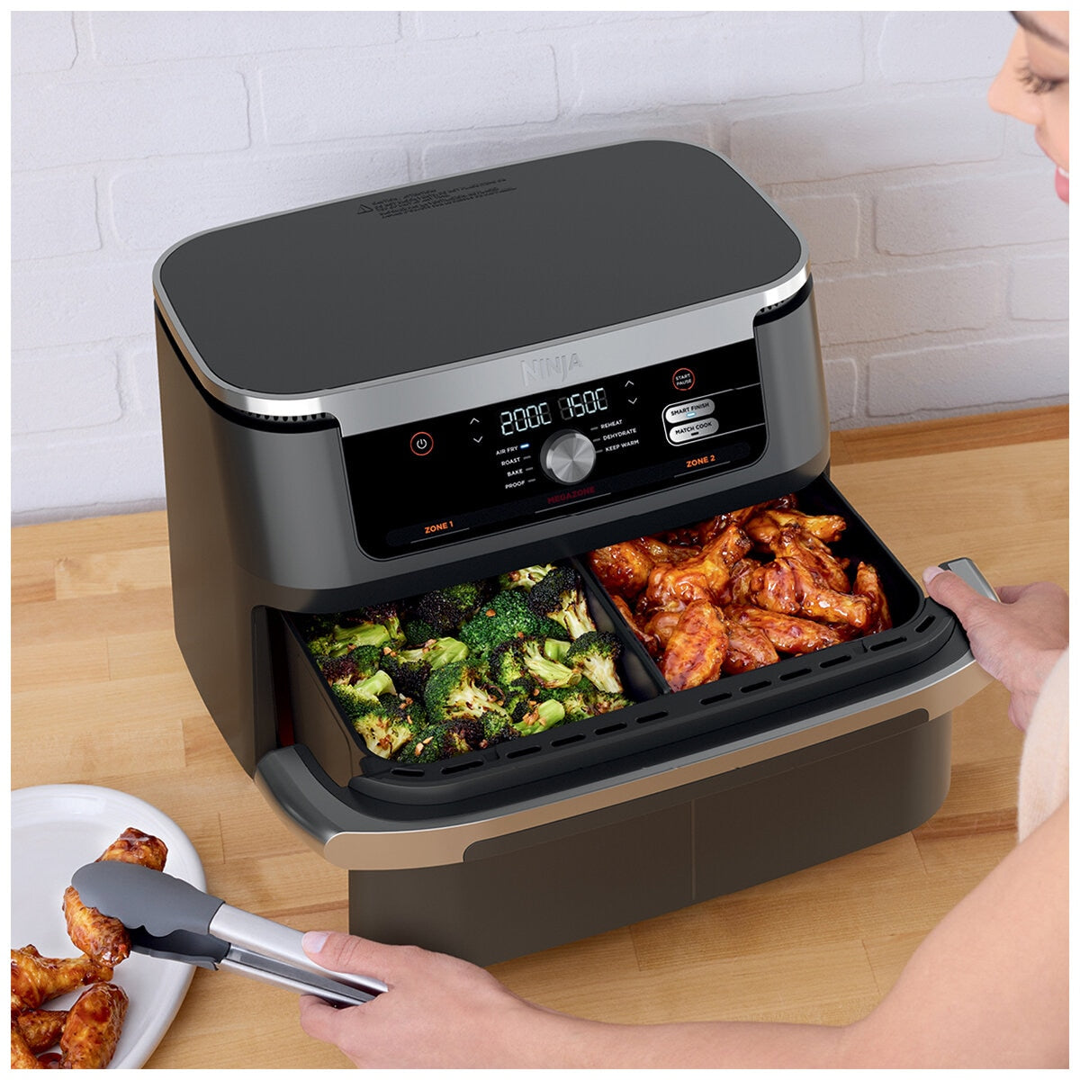 Ninja XXXL FlexDrawer Air Fryer AF500ANZ 10.4 Litre Capacity - SuperSaverAU - view 1