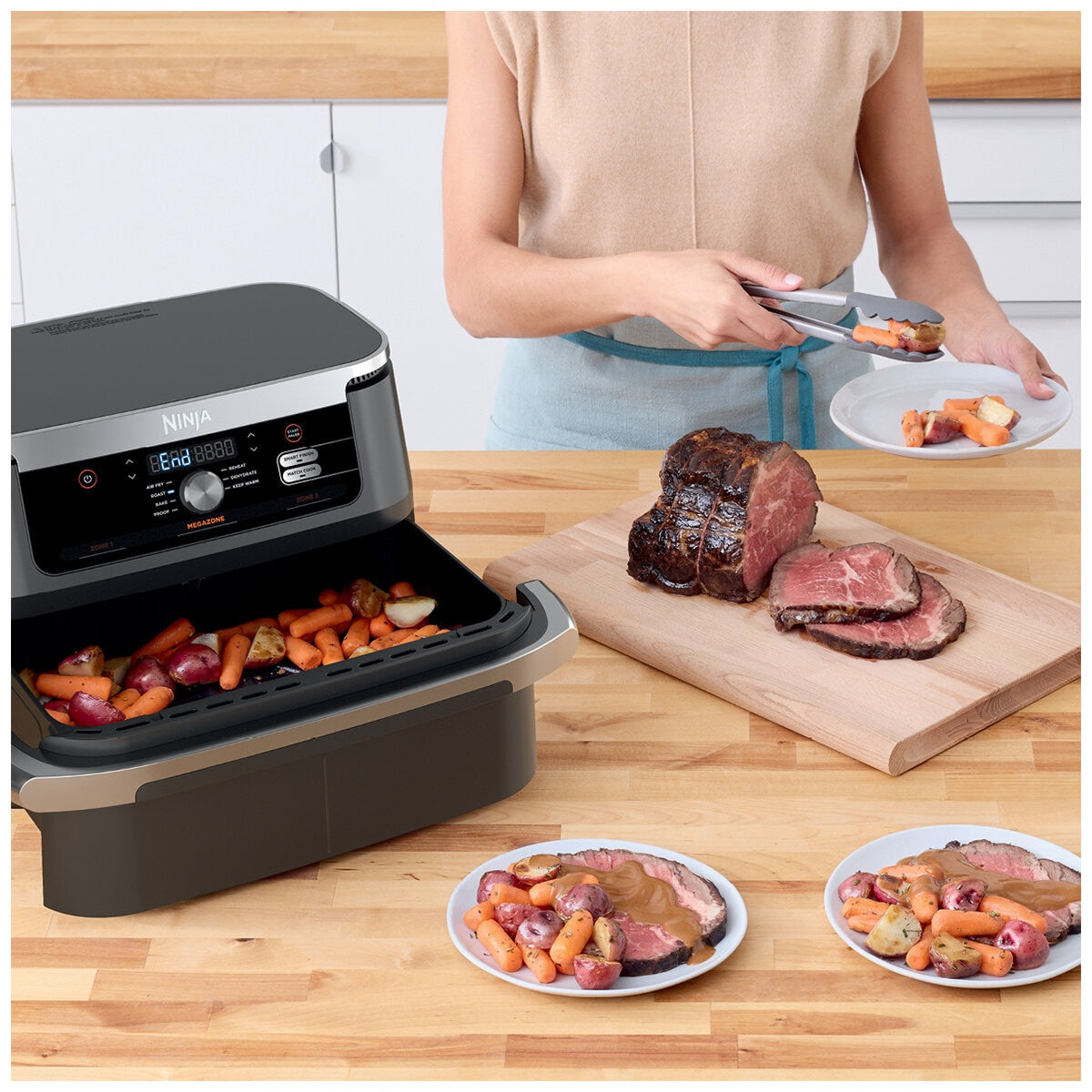 Ninja XXXL FlexDrawer Air Fryer AF500ANZ 10.4 Litre Capacity - SuperSaverAU - view 8