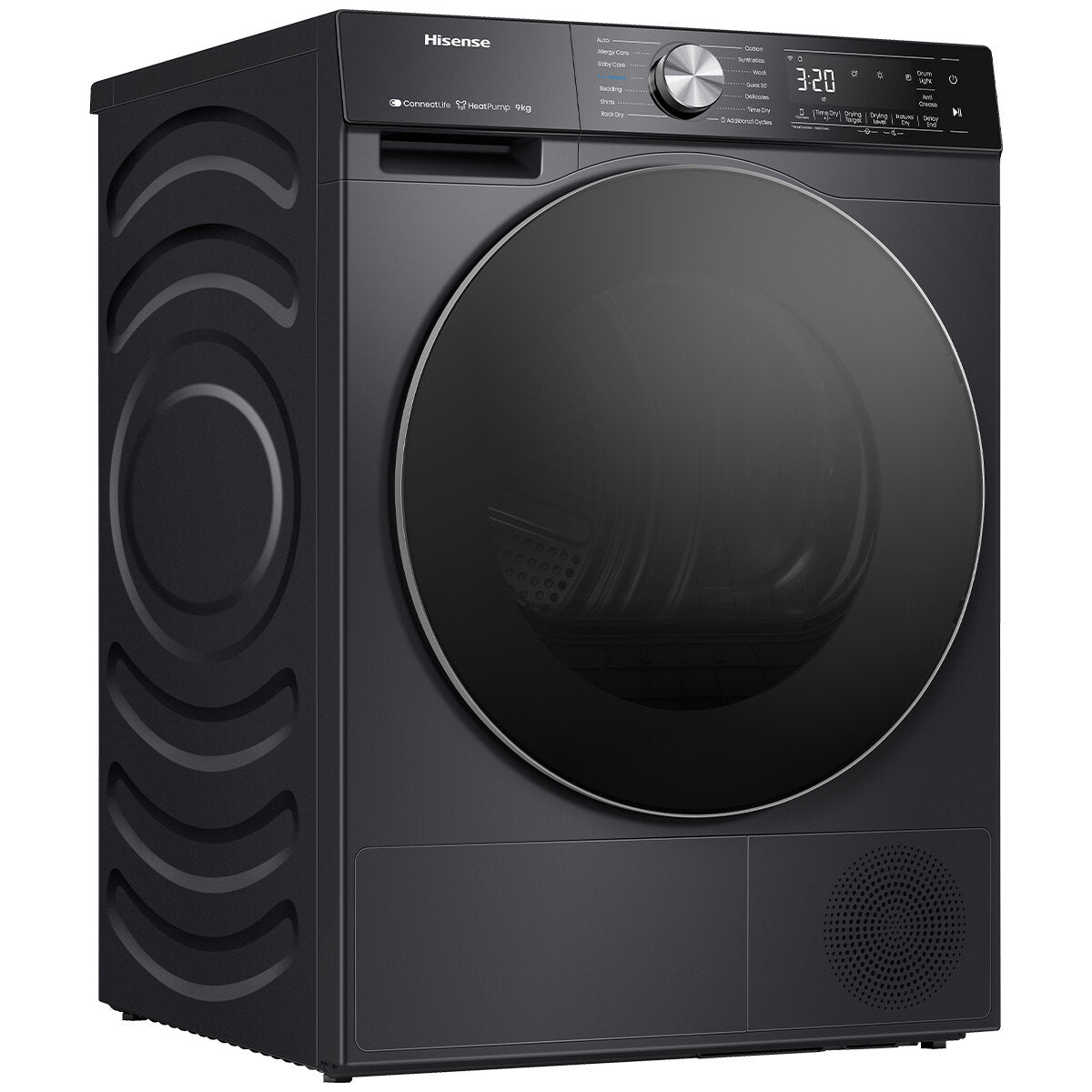 Hisense 9kg Series 7 Heat Pump Dryer HDF7S90HB Energy Efficient 10 Star Rating - SuperSaverAU - view 2