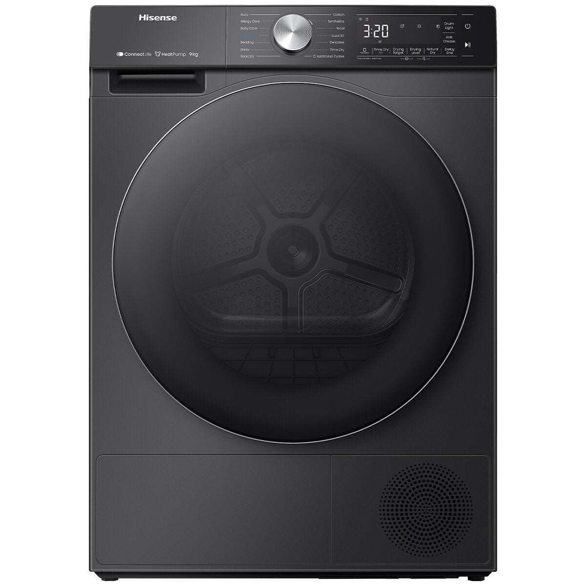 Hisense 9kg Series 7 Heat Pump Dryer HDF7S90HB Energy Efficient 10 Star Rating - SuperSaverAU - view 1