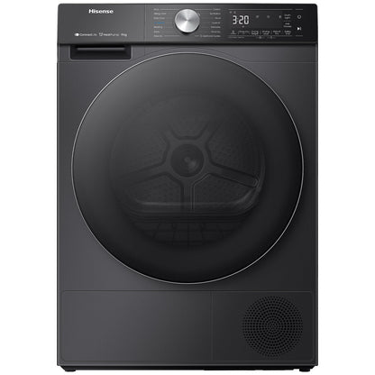 Hisense 9kg Series 7 Heat Pump Dryer HDF7S90HB Energy Efficient 10 Star Rating