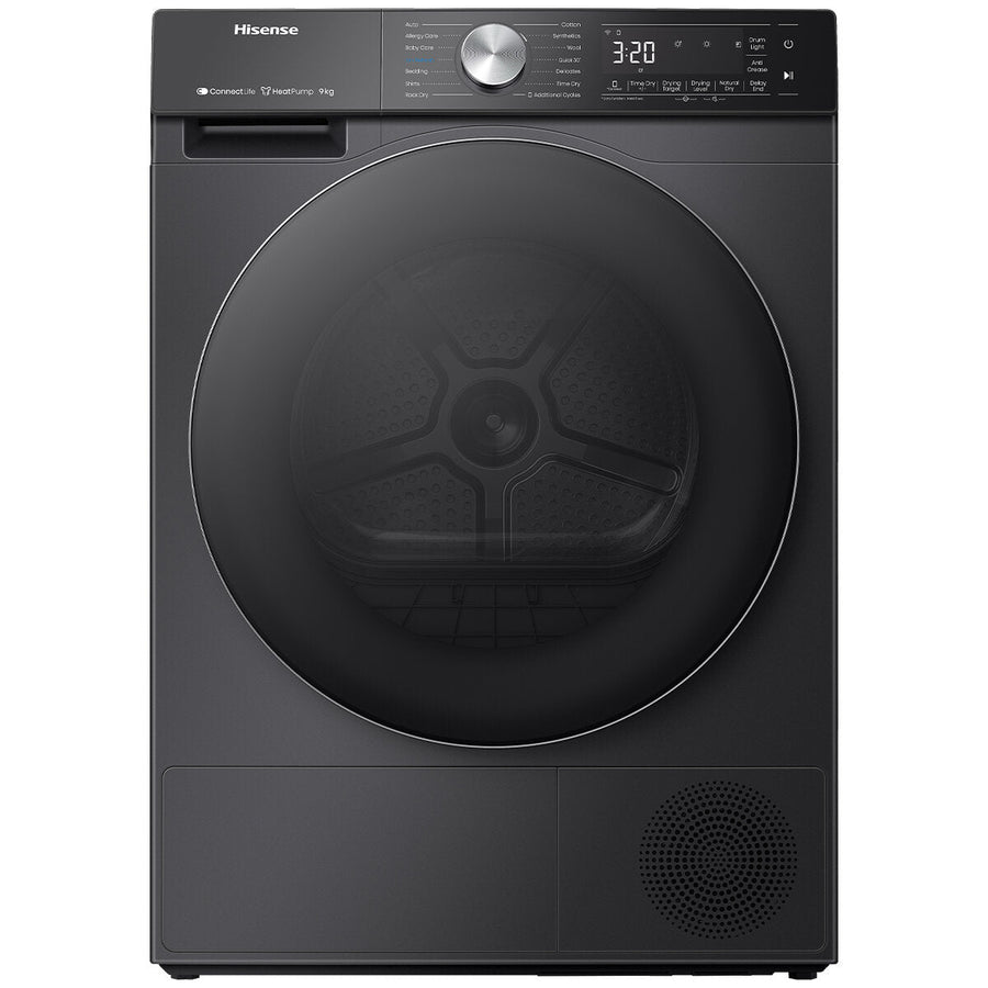 Hisense 9kg Series 7 Heat Pump Dryer HDF7S90HB Energy Efficient 10 Star Rating - SuperSaverAU - view 1