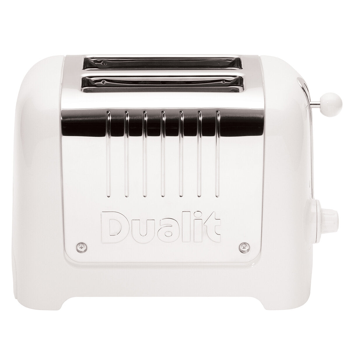 Dualit 2 Slot Lite Toaster White DU26209 with Extra Wide Slots, Bagel & Defrost Functions - SuperSaverAU - view 1