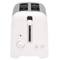 Dualit 2 Slot Lite Toaster White DU26209 with Extra Wide Slots, Bagel & Defrost Functions - SuperSaverAU - view 3