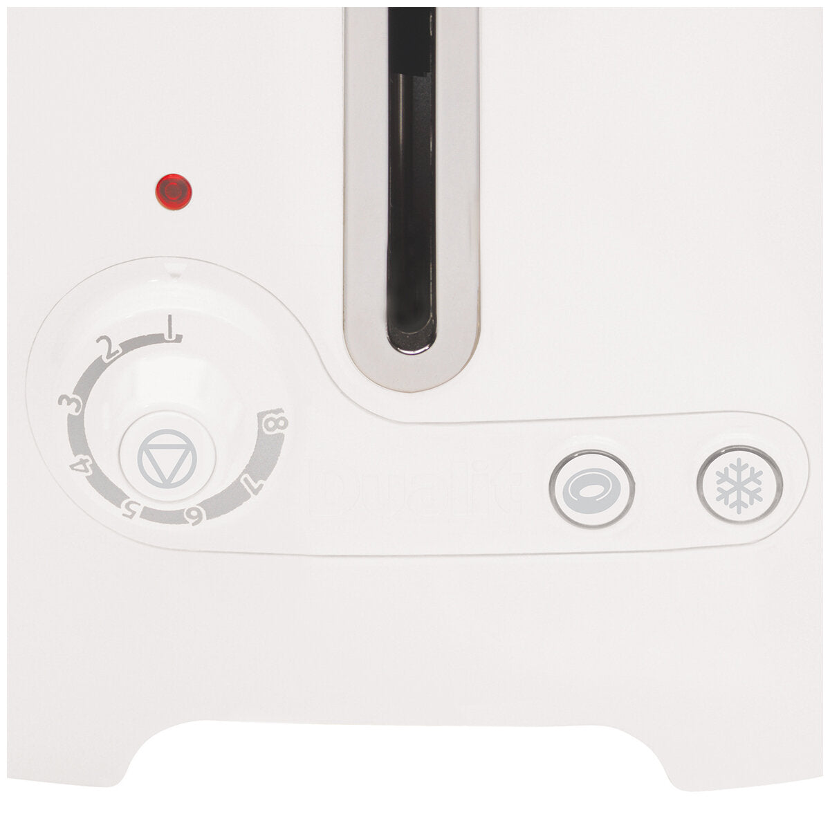 Dualit 2 Slot Lite Toaster White DU26209 with Extra Wide Slots, Bagel & Defrost Functions - SuperSaverAU - view 6