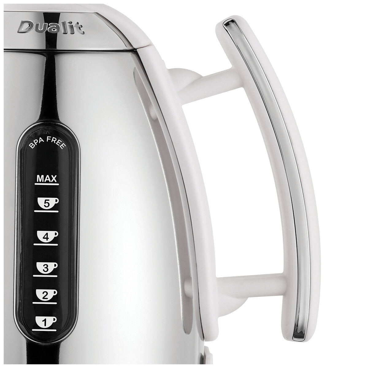 Dualit Lite Jug Kettle 1.5L Gloss White DU72041 Fast Boil & Easy Pour - SuperSaverAU - view 6