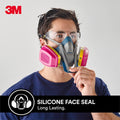 3M Multi Purpose Quick Latch Respirator - 1 Pack - 110mm x 140mm - Grey - SuperSaverAU - view 5