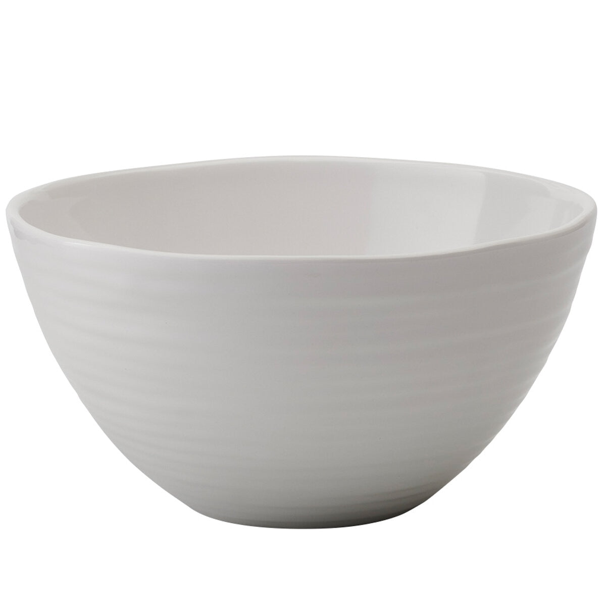 Pandex Ombre Mixing Bowls With Lids 4 Piece Set Grey - 100% Melamine, Heavy Weight, Dishwasher Safe, Lids Included