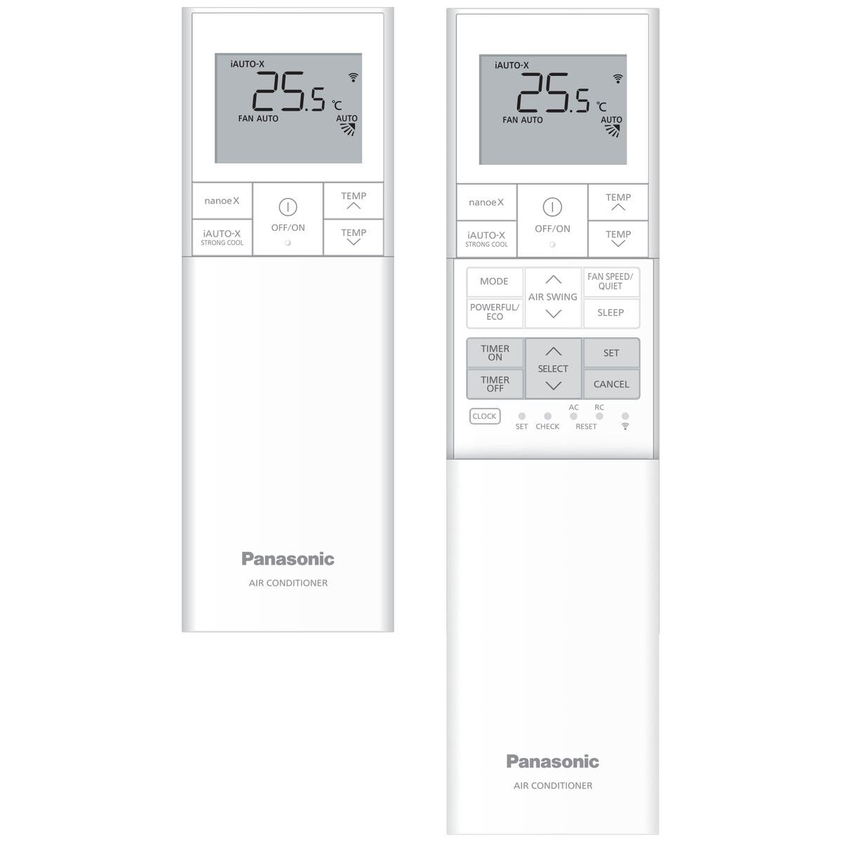 Panasonic 2.5kW Inverter Split System Air Conditioner - nanoeX Air Purification, Wi-Fi - CS-CU-Z25AKR