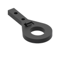 Peak No Dig Fencing Black Steel Cut Panel Brackets - 115mm x 61mm - Rust-Resistant - SuperSaverAU - view 4