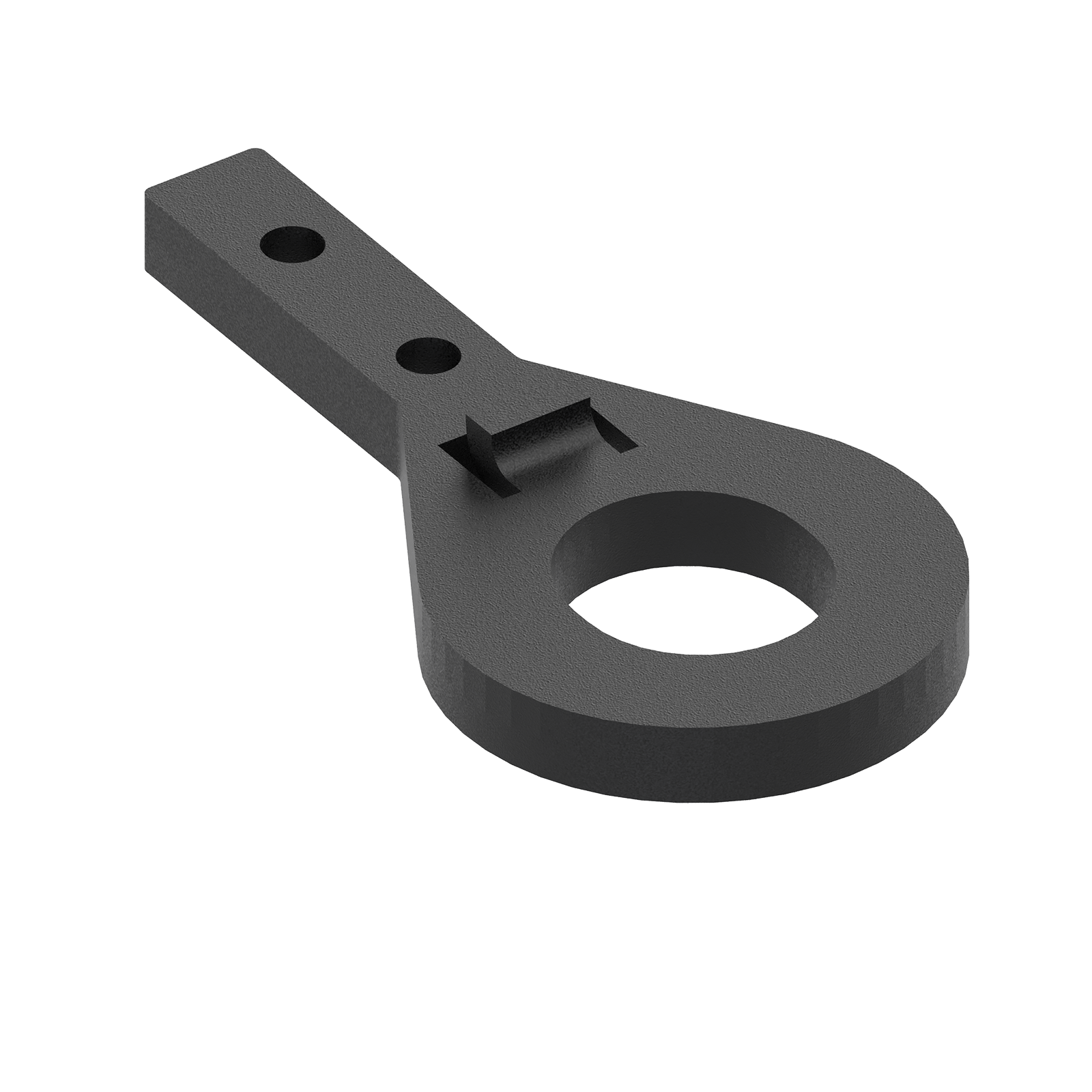 Peak No-Dig Fencing Black Steel Cut Panel Brackets