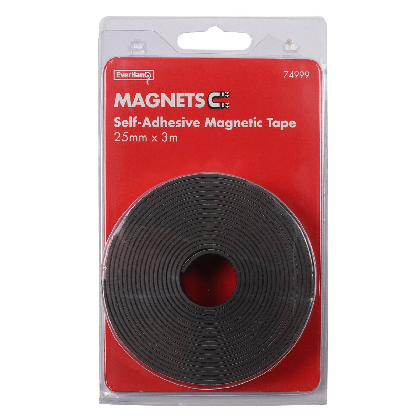 Everhang 3m x 25mm Self-Adhesive Magnetic Strip