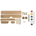 Boyle Wooden Plane Crafty Kit - 150mm x 130mm - Wood - Easy to Assemble - SuperSaverAU - view 2