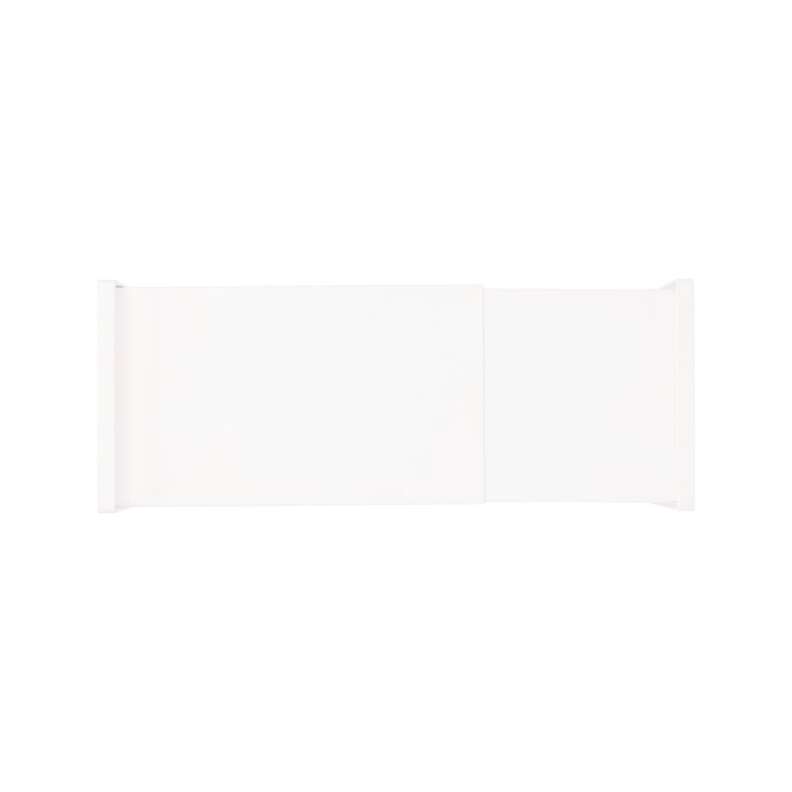 EzyStorage Small Expandable Pantry Shelf 27-46cm White