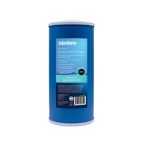 Stefani 20 Micron Whole House Anti-Scale Water Softening Resin Filter 4.5 x 10in