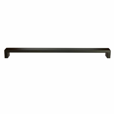 Taskmaster 320mm Black Matte Hollow Rectangle Handle - Steel - 1 Piece - SuperSaverAU - view 1