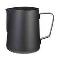 350 ml Stainless Steel Milk Frothing Pitcher for Coffee and Lattes - Matte Black - view 2