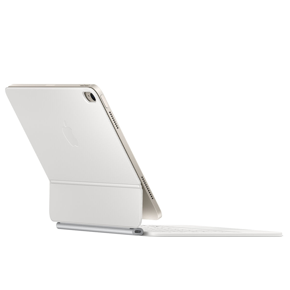 Apple Magic Keyboard for iPad Air M3 White MDFW4ZA/A - Sleek Design, Adjustable Viewing Angles, Large Glass Trackpad - SuperSaverAU - view 4