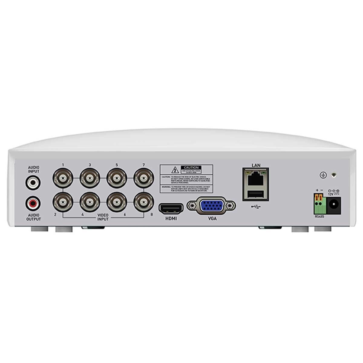 Swann 6 Camera 8 Channel 1080p Full HD DVR Security System SWDVK-84680W4SL2D with True Detect Technology, Night2Day Colour Night Vision, Smartphone Control, and Weatherproof Design