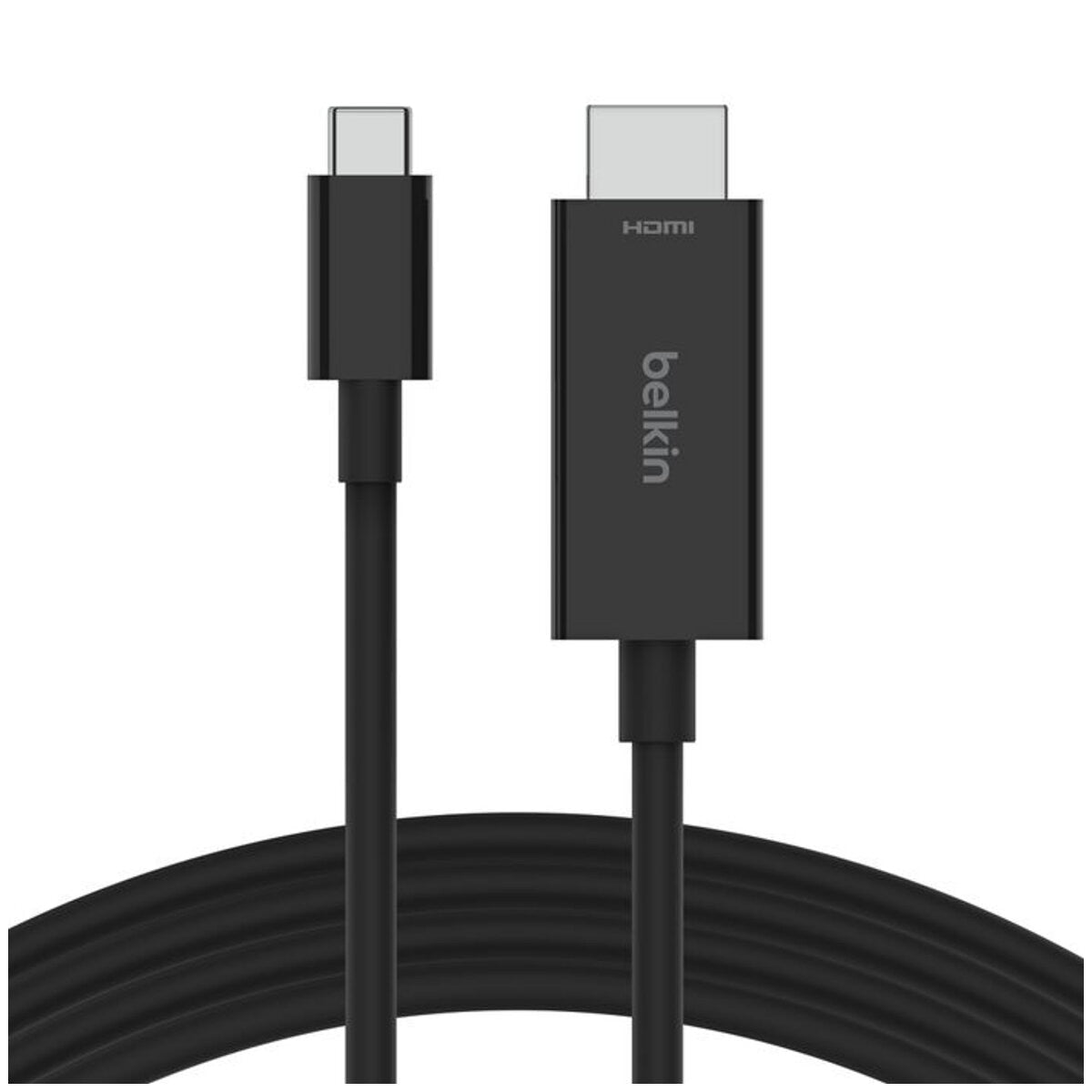 Belkin Connect USB-C To HDMI Cable 2M Black AVC012BT2MBK - High-Speed 4K Video & Audio Transfer