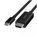 Belkin Connect USB-C To HDMI Cable 2M Black AVC012BT2MBK - High-Speed 4K Video & Audio Transfer - SuperSaverAU - view 2
