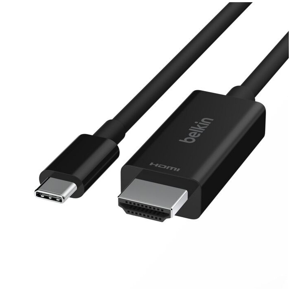 Belkin Connect USB-C To HDMI Cable 2M Black AVC012BT2MBK - High-Speed 4K Video & Audio Transfer