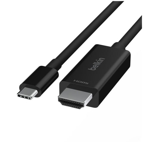 Belkin Connect USB-C To HDMI Cable 2M Black AVC012BT2MBK - High-Speed 4K Video & Audio Transfer - SuperSaverAU - view 2