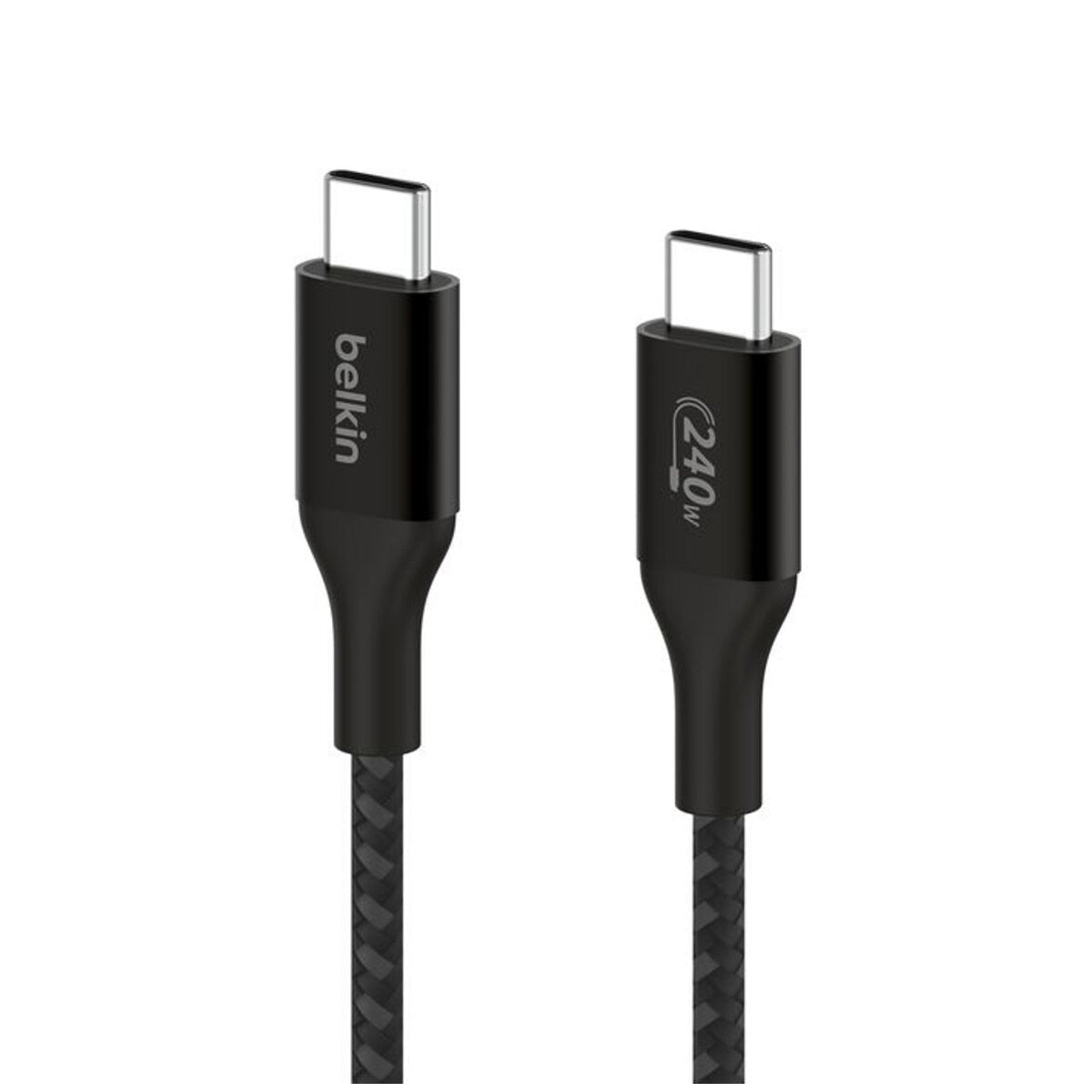 Belkin BoostCharge USB-C Cable 2M Black - CAB015BT2MBK, Fast Charging & Durable