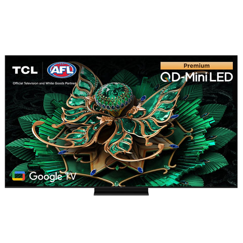 TCL 75 Inch QD-Mini LED 4K Google TV with Dolby Vision, HDR10+, Voice Control - SuperSaverAU - view 1