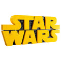 LEGO Star Wars Brick-Built Logo 75407, Buildable Model Kit for Adults, Iconic Opening Credits Sign, Room Decor & Display Set - SuperSaverAU - view 2