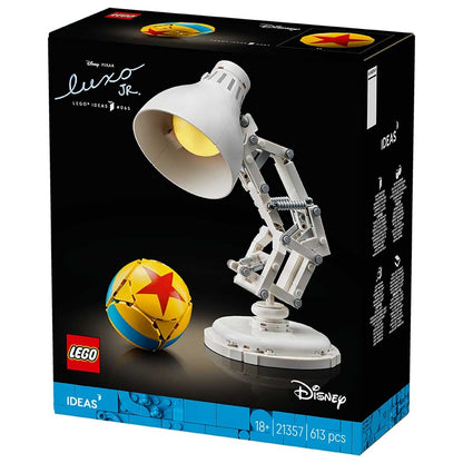 LEGO Ideas Disney Pixar Luxo Jr. 21357 Building Set for Adults | Fully Articulated Display Model with Disney Pixar Ball & Easter Eggs