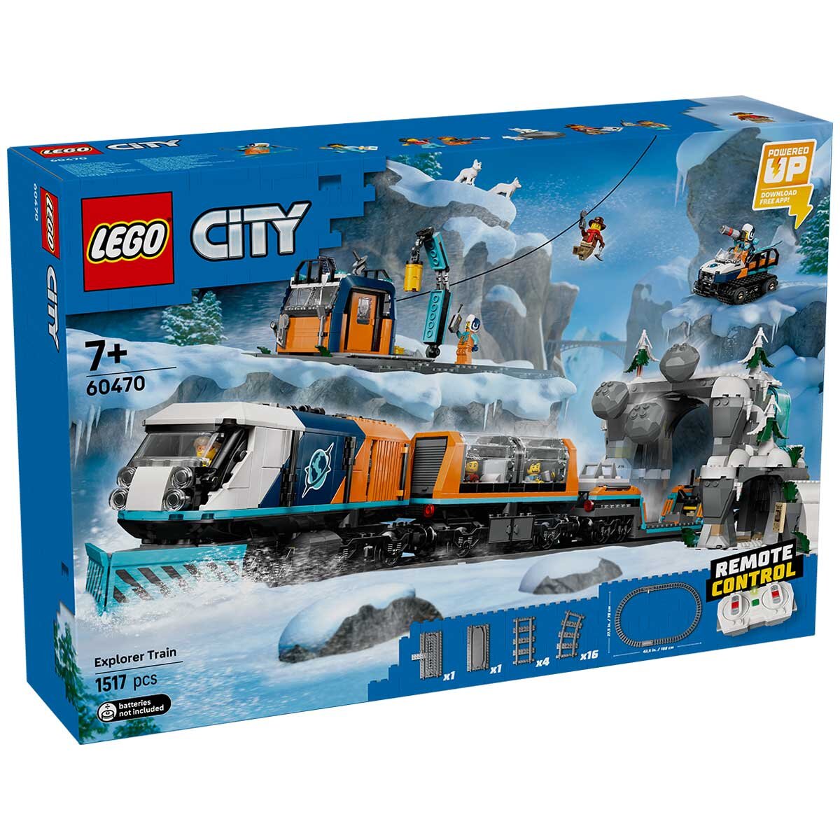 LEGO City Explorers' Arctic Polar Express Train 60470