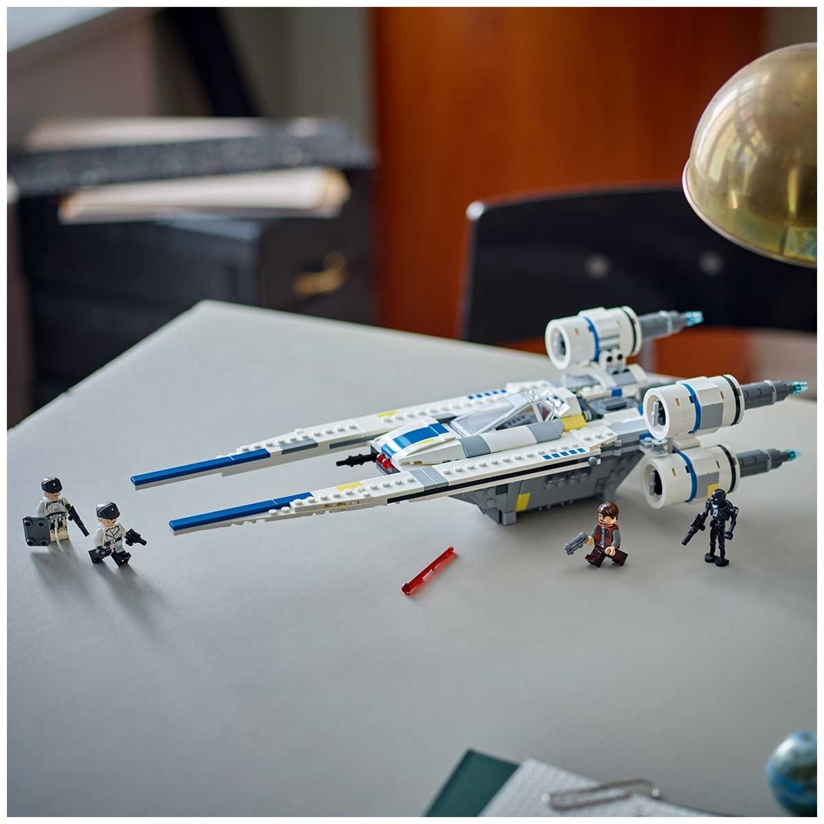 LEGO Star Wars Rebel U-Wing Starfighter 75399 Cassian Andor K-2SO Season 2 Scenes Buildable Model Kit 3 Minifigures & Accessories