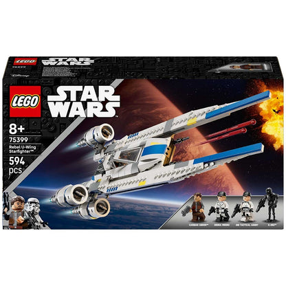 LEGO Star Wars Rebel U-Wing Starfighter 75399 Cassian Andor K-2SO Season 2 Scenes Buildable Model Kit 3 Minifigures & Accessories