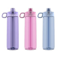 Pogo Tritan Water Bottle 946 ml x 3 Pack Pink Purple Blue - Leakproof, BPA-Free, Dishwasher Safe - SuperSaverAU - view 2