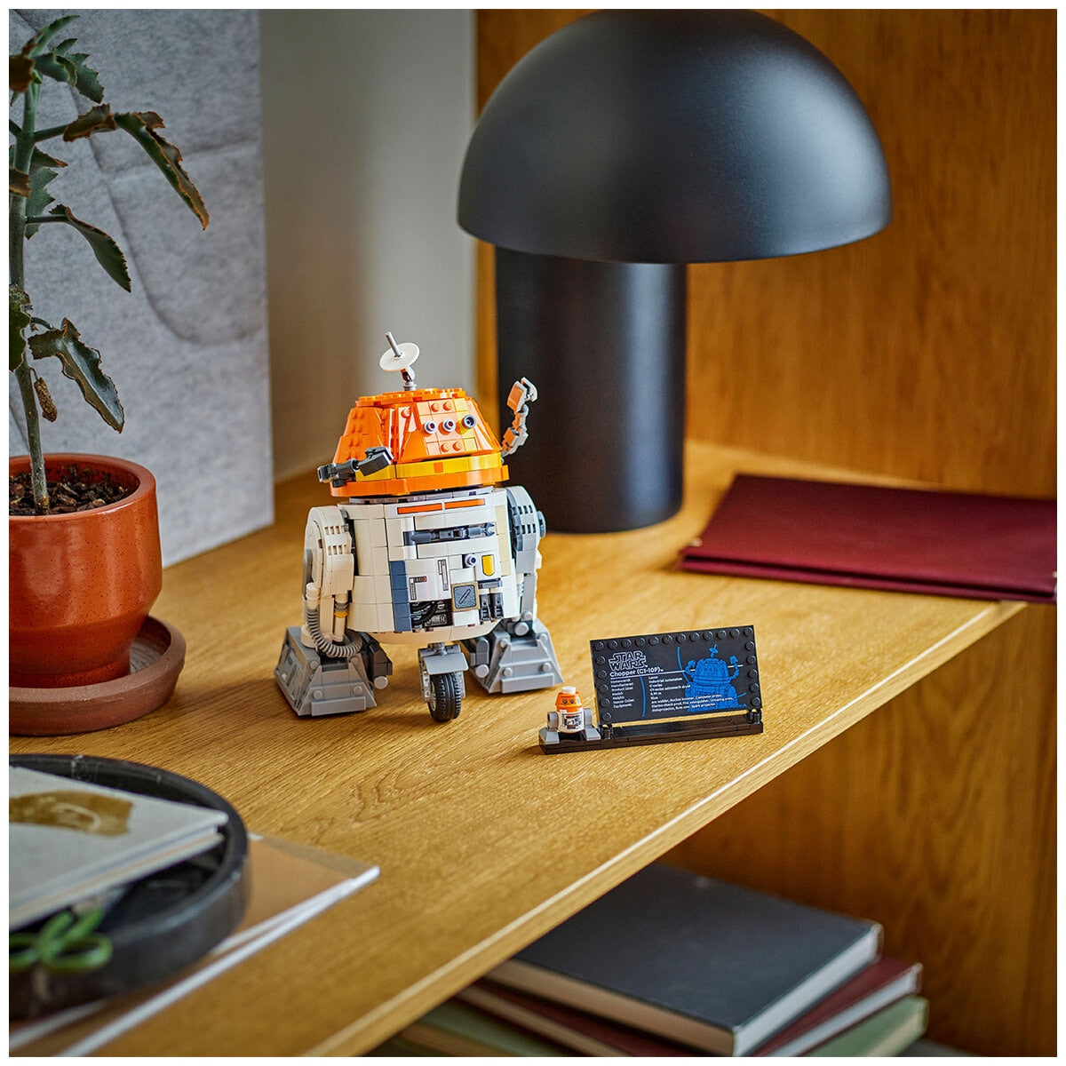 LEGO Star Wars Ahsoka Chopper (C1-10P) 75416 Buildable Toy Model Kit - Remote Head Movements, Poseable Arms & Legs, Detachable Parts