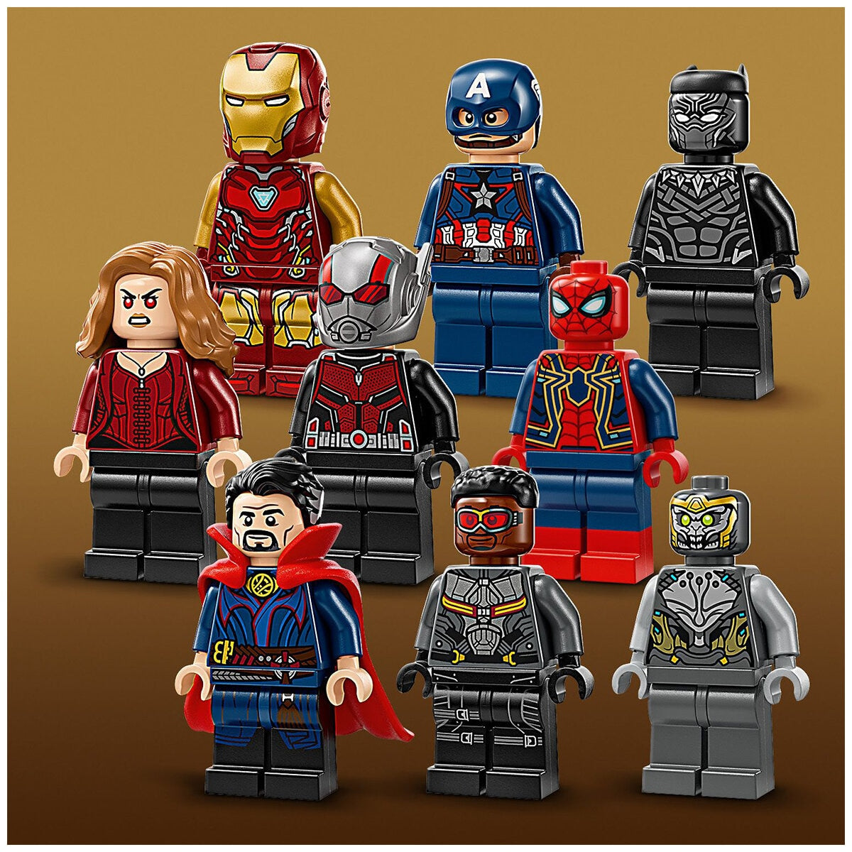 LEGO Super Heroes Marvel Avengers Endgame Final Battle 76323 - 621 Pieces, 9 Minifigures, Thanos Figure, Ant-Man Mech