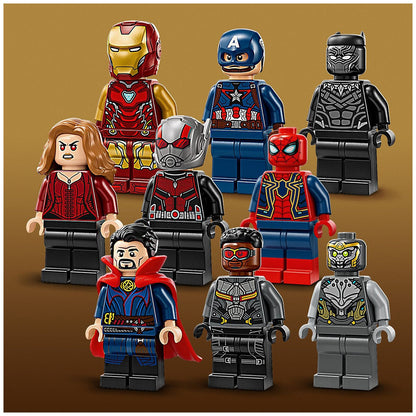 LEGO Super Heroes Marvel Avengers Endgame Final Battle 76323 - 621 Pieces, 9 Minifigures, Thanos Figure, Ant-Man Mech