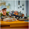 LEGO City Arctic Explorer Science Lab Truck 60471 with 6 Wheel Suspension, Rotating Rooftop Observatory, 5 Explorer Minifigures, 3 Arctic Wolf Figures, 1,064 Pieces - SuperSaverAU - view 5