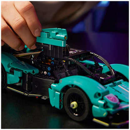 LEGO Technic Aston Martin Valkyrie 42208 Car Model Kit with Steering, V12 Engine, Gullwing Doors - Ideal Gift for Kids