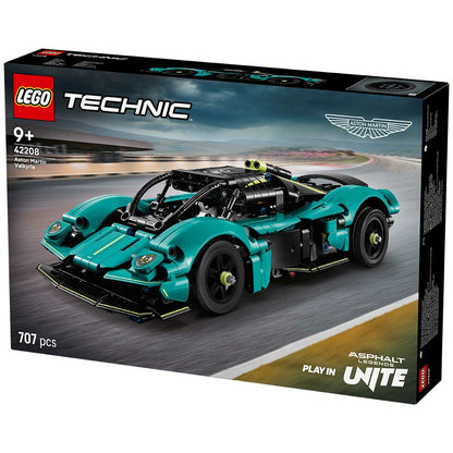 LEGO Technic Aston Martin Valkyrie 42208 Car Model Kit with Steering, V12 Engine, Gullwing Doors - Ideal Gift for Kids
