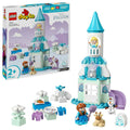 LEGO DUPLO Disney Anna and Elsa’s Frozen Castle Party 10455 Buildable Toddler Toy with Elsa, Anna, Olaf, and Baby Sven - SuperSaverAU - view 1