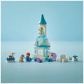 LEGO DUPLO Disney Anna and Elsa’s Frozen Castle Party 10455 Buildable Toddler Toy with Elsa, Anna, Olaf, and Baby Sven - SuperSaverAU - view 3