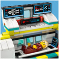 LEGO City Emergency Air Ambulance Airplane 60465 with Fold-Down Boarding Stairs, Onboard Medical Lab, Snow Scooter, Airport Scene, and 4 Minifigures - SuperSaverAU - view 5
