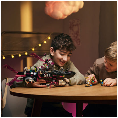 LEGO DREAMZzz Nightmare Shark Submarine 71500 Building Set with Mateo Logan and Astrid Minifigures, Shark Model