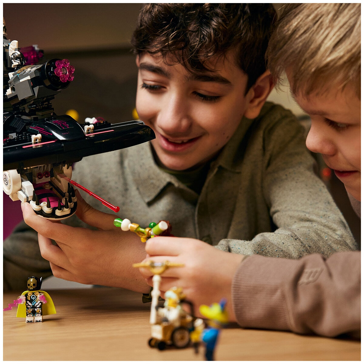 LEGO DREAMZzz Nightmare Shark Submarine 71500 Building Set with Mateo Logan and Astrid Minifigures, Shark Model