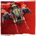 LEGO NINJAGO Ninja Combat Vehicle 71844 561-Piece Set with 6 Minifigures, Kai, Wyldfyre, Cole, Frak, 2 Villains, 24cm Long - SuperSaverAU - view 4
